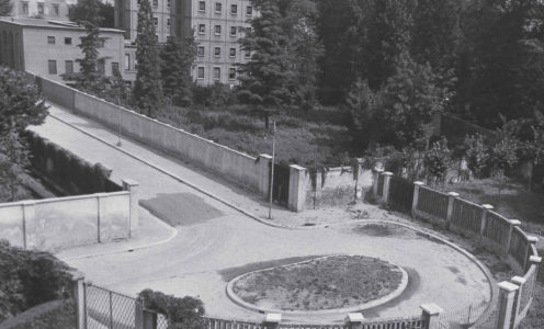 La costruzione di via Ludovico Necchi