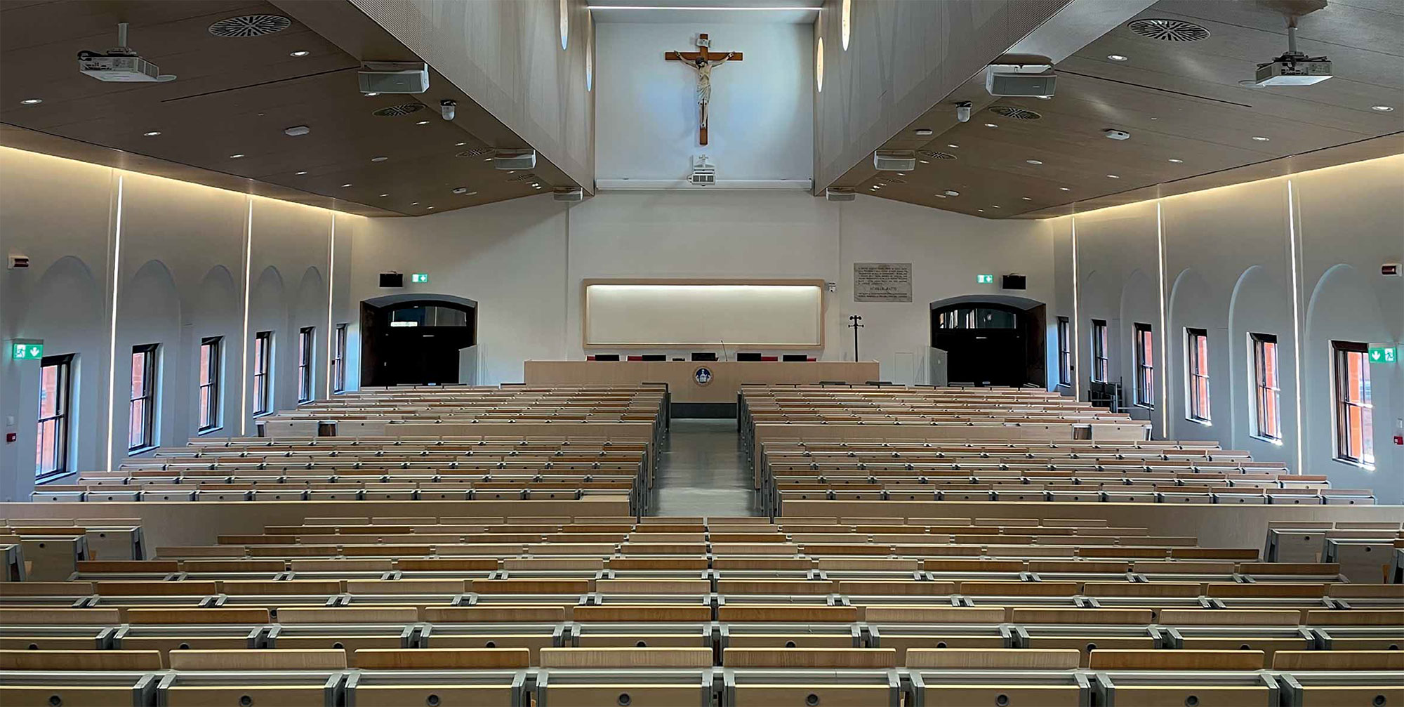 L’aula G.110 Agostino Gemelli